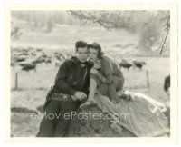 9t758 MONTANA MOON 8x10 still '30 portrait of young Joan Crawford & cowboy Johnny Mack Brown!