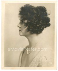 9t795 OLIVE THOMAS deluxe 8x10 still '20s head & shoulders profile portrait of the pretty actress!