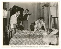 9t254 SORROWFUL JONES candid 8x10 still '49 director Sidney Lanfield filming Bob Hope & Saunders!