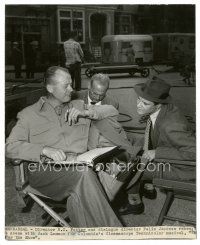 9t271 THREE FOR THE SHOW deluxe candid 7.75x9.5 key book still '54 director H.C. Potter & Lemmon!