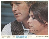 9t016 BUTCH CASSIDY & THE SUNDANCE KID color 8x10 still #5 '69 c/u of Paul Newman & Katharine Ross!