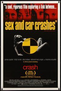 9w114 CRASH 1sh '96 David Cronenberg, James Spader, bizarre sex movie!