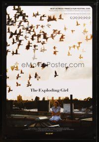 9w184 EXPLODING GIRL 1sh '09 Zoe Kazan in Bradley Rust Gray epilepsy romantic drama!