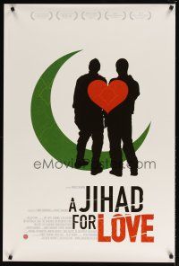 9w327 JIHAD FOR LOVE 1sh '08 Parvez Sharma directed gay homosexual Muslim documentary!