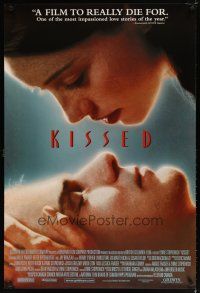 9w367 KISSED DS 1sh '97 Lynne Stopkewich Canadian romance, cool image!