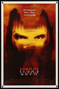 9w426 LORD OF ILLUSIONS int'l 1sh '95 Clive Barker, Scott Bakula, prepare for the coming!