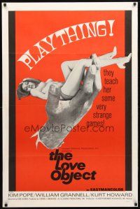9w441 LOVE OBJECT 1sh '69 they teach sexy plaything Kim Pope some very strange games!