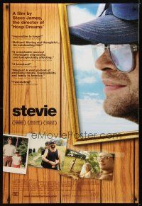 9w752 STEVIE DS 1sh '02 Steve James directed troubled life abuse documentary!