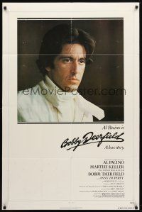 9x117 BOBBY DEERFIELD 1sh '77 F1 race car driver Al Pacino, directed by Sydney Pollack!