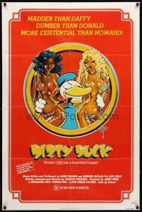9x161 CHEAP 1sh R77 Dirty Duck, the world's only X rated comedy cartoon musical!