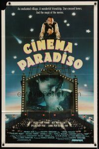 9x171 CINEMA PARADISO 1sh '90 Nuovo Cinema Paradiso, Giuseppe Tornatore, Philippe Noiret!