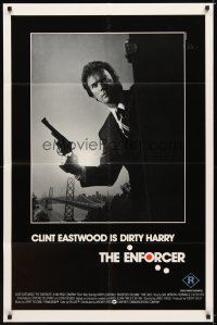 9x250 ENFORCER int'l 1sh '76 photo of Clint Eastwood as Dirty Harry by Bill Gold!