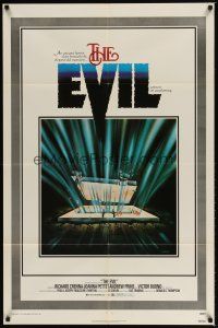 9x255 EVIL 1sh '78 Richard Crenna, Joanna Pettet, Miller horror art!