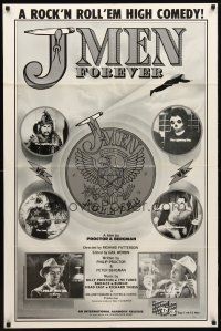 9x394 J-MEN FOREVER 1sh '79 a rock & roll 'em high comedy, wacky marijuana images!