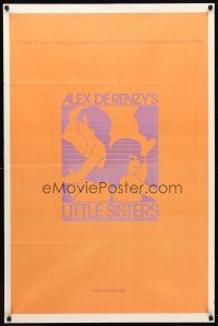 9x453 LITTLE SISTERS 1sh '72 Alex de Renzy directed, Clair Dia, Dale Meador, sexy artwork!