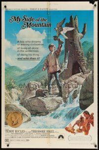 9x545 MY SIDE OF THE MOUNTAIN 1sh '68 a boy who dreams of leaving civilization to do his thing!