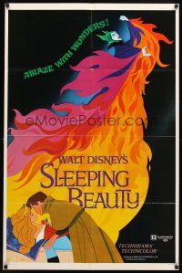 9x772 SLEEPING BEAUTY style A 1sh R79 Walt Disney cartoon fairy tale fantasy classic!