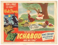 9y213 ADVENTURES OF ICHABOD & MISTER TOAD LC #2 '49 BING & WALT wake up Sleepy Hollow with a BANG!