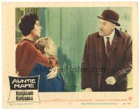9y246 AUNTIE MAME LC #8 '58 Fred Clark glares at Rosalind Russell & young boy!