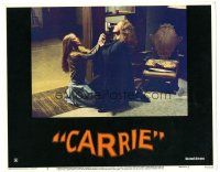 9y327 CARRIE LC #8 '76 Stephen King, Brian De Palma, Sissy Spacek & crazy mother Piper Laurie!