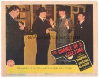 9y340 CHANCE OF A LIFETIME LC '43 Chester Morris held at gunpoint by Douglas Fowley!