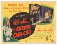 9y036 CORPSE CAME C.O.D. TC '47 Joan Blondell, George Brent, sexy Adele Jergens!