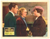 9y378 CRIME OF DR. FORBES LC '36 pretty Gloria Stuart between Robert Kent & Sara Haden!