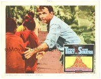 9y405 DEVIL AT 4 O'CLOCK LC '61 Frank Sinatra tries to help children flee the disaster area!