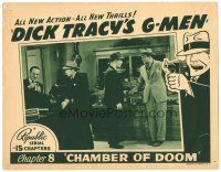 9y416 DICK TRACY'S G-MEN chapter 8 LC '39 Ralph Byrd as Chester Gould's detective, Chamber of Doom!