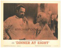 9y417 DINNER AT 8 LC #1 R62 sexy Jean Harlow was too clever for shady husband Wallace Beery!