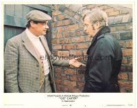 9y487 GET CARTER LC #3 '71 great image of English gangster Michael Caine!