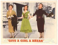 9y497 GIVE A GIRL A BREAK LC #7 '53 c/u of pretty Marge Champion, Debbie Reynolds & Helen Wood!