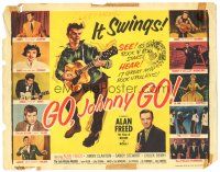9y068 GO JOHNNY GO TC '59 Chuck Berry, Alan Freed, you know, like I mean - it's way out!