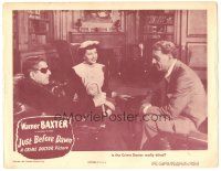 9y554 JUST BEFORE DAWN LC '46 is Warner Baxter as The Crime Doctor really blind!