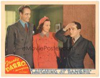 9y577 LAUGHING AT DANGER LC '40 Joy Hodges, Frankie Darro w/hand on forehead!