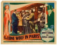 9y597 LONE WOLF IN PARIS LC '38 detective Francis Lederer & Leona Maricle with Dekker & Kingsford!
