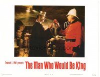 9y639 MAN WHO WOULD BE KING LC #3 '75 British soldiers Sean Connery & Michael Caine!