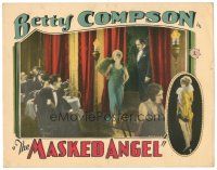 9y651 MASKED ANGEL LC '28 great image of sexy Betty Compson performing on stage!