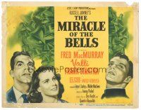 9y119 MIRACLE OF THE BELLS TC '48 Frank Sinatra, pretty Alida Valli & Fred MacMurray