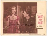 9y702 NIGHT UNTO NIGHT LC #2 '49 Ronald Reagan with sexy smoking Osa Massen!
