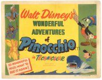 9y141 PINOCCHIO TC R45 Disney classic fantasy cartoon about a wooden boy who wants to be real!