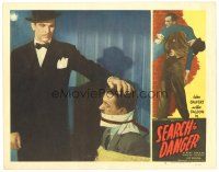 9y812 SEARCH FOR DANGER LC #5 '49 film noir, John Calvert as The Falcon!