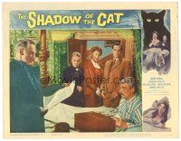 9y822 SHADOW OF THE CAT LC #5 '61 Andre Morell & family listen to man reading letter!