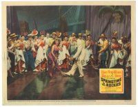 9y877 SPRINGTIME IN THE ROCKIES LC '42 sexy Betty Grable dancing w/Cesar Romero!