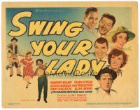 9y177 SWING YOUR LADY TC '38 Humphrey Bogart at the very lowest point of his career!