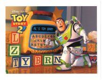 9y940 TOY STORY 2 LC '99 wonderful close up of Buzz Lightyear in Pixar animated sequel!