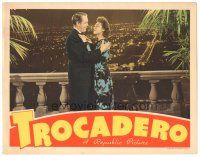 9y947 TROCADERO LC '44 great romantic image of Dick Purcell & Rosemary Lane!