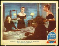 9y960 UNDERCURRENT LC #8 '46 Katharine Hepburn gets bad news from Jayne Meadows!