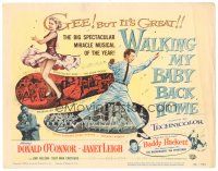 9y191 WALKING MY BABY BACK HOME TC '53 dancing Donald O'Connor & sexy Janet Leigh, it's great!