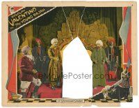 9y997 YOUNG RAJAH INCOMPLETE LC '22 cool image of men in turbans by Indian throne!